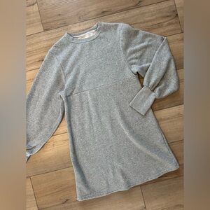 Urban Outfitters Heather Grey Sweatshirt Dress warm lined s small women's